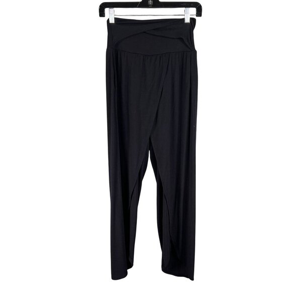 Athleta Womens XXS Black Tulip Release Pants Soft Modal Athleisure Yoga Workout - Picture 10 of 16